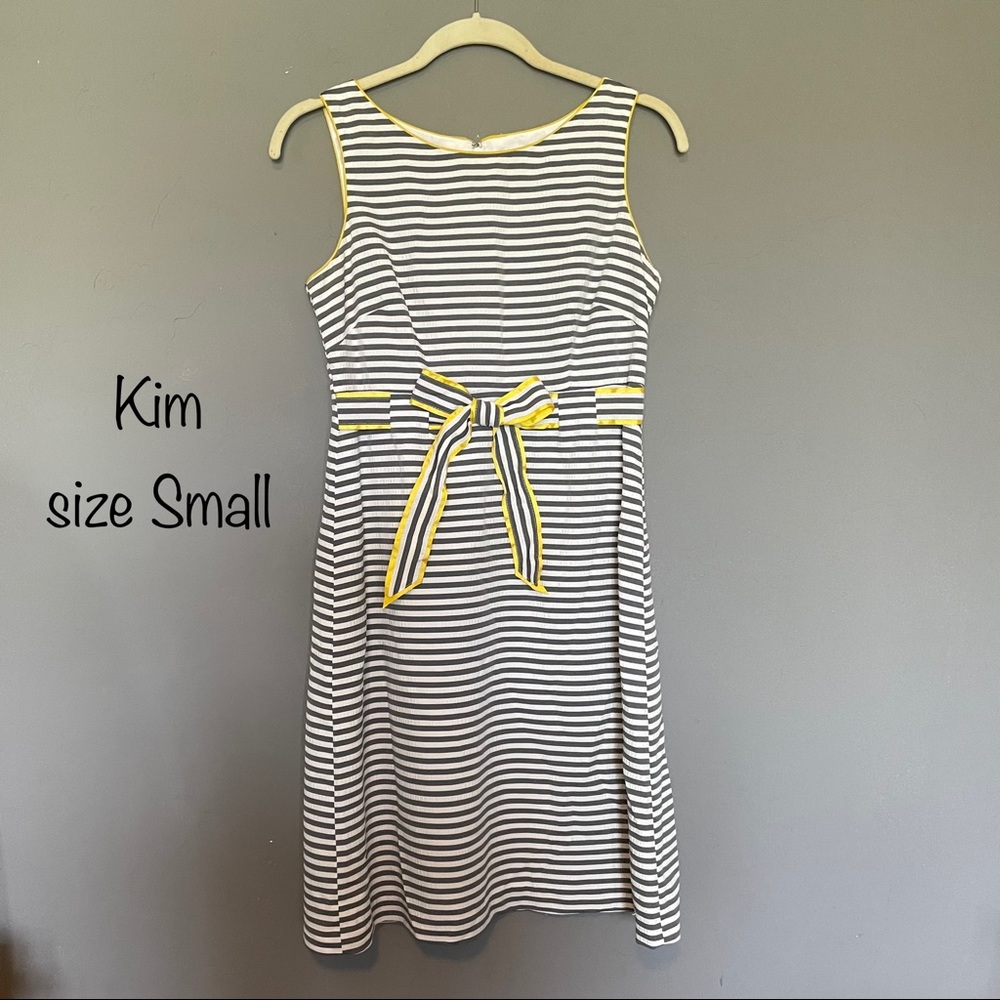 Size 6 striped dress by Kim
